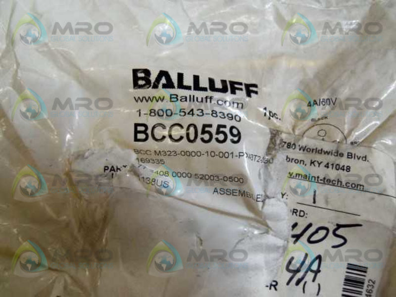 BALLUFF BCC0559 CORDSET * NEW IN FACTORY BAG *