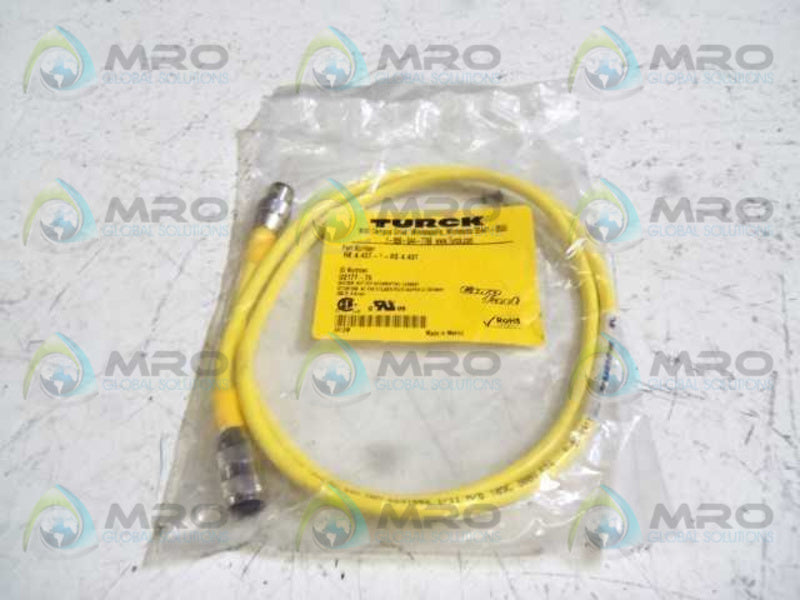 TURCK RK 4.43T-1-RS 4.43T CABLE * NEW IN FACTORY BAG *