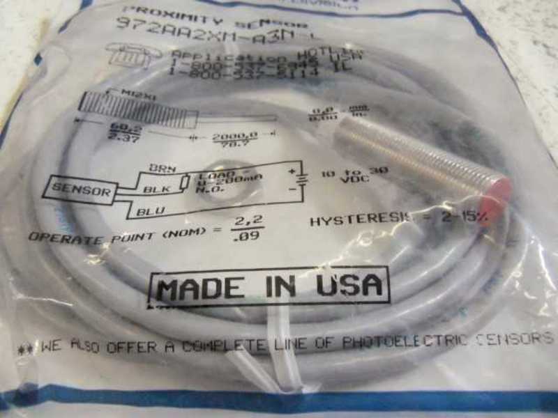 MICROSWITCH 972AA2XM-A3N-L PROXIMITY SENSOR * NEW IN FACTORY BAG *