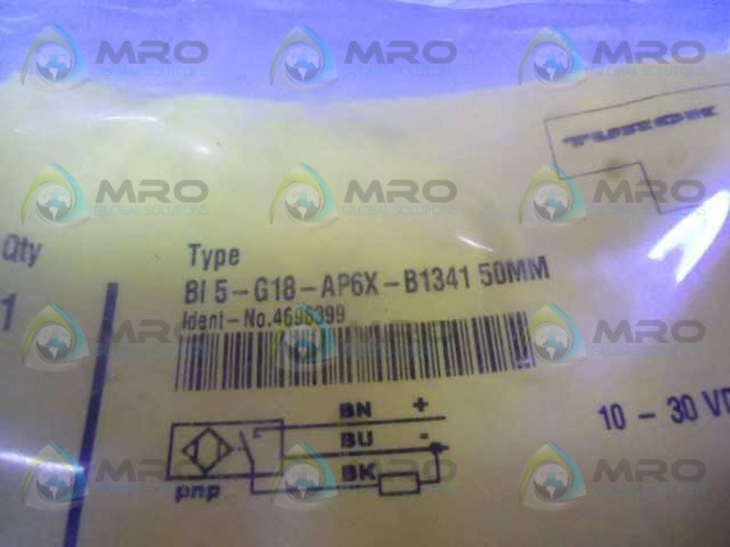 TURCK BI5-G18-AP6X-B1341 50MM PROXIMITY SWITCH * NEW IN FACTORY BAG *