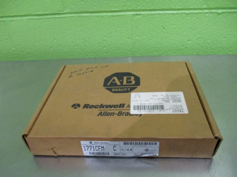 ALLEN BRADLEY 1771-CFM SER. C F/W A *NEW IN BOX*
