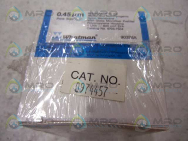 WHATMAN 6705-7504 POLYCAP 75 AS FILTER CAPSULE 800cm? * FACTORY SEALED *