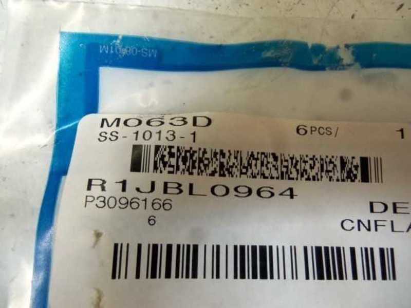 LOT OF 6 SWAGELOK SS-1013-1 FRONT FERRULE * NEW IN FACTORY BAG *