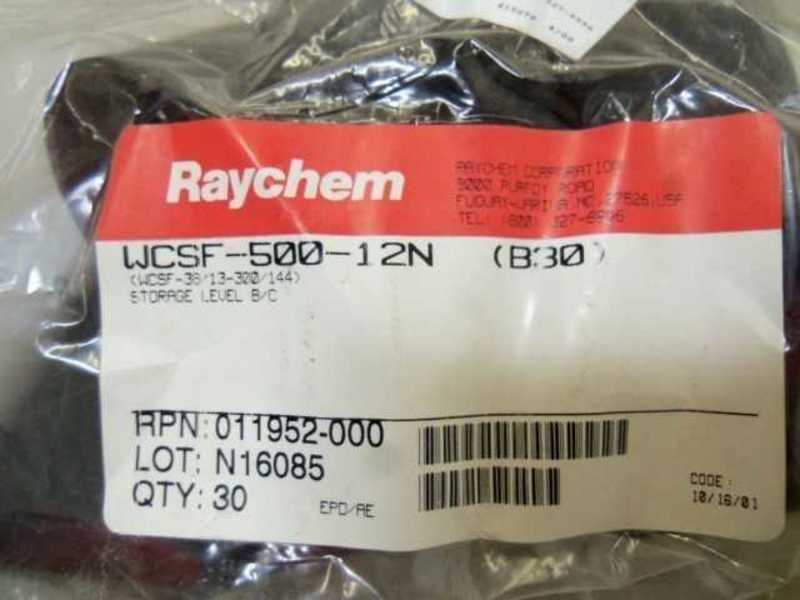 LOT OF 10 RAYCHEM WCSF-500-12N *NEW NO BOX*