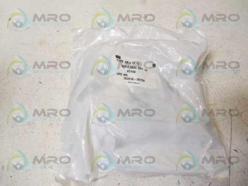 HOFFMAN AS150 59750 HOLE SEAL (PKG OF 10) * NEW IN FACTORY BAG *