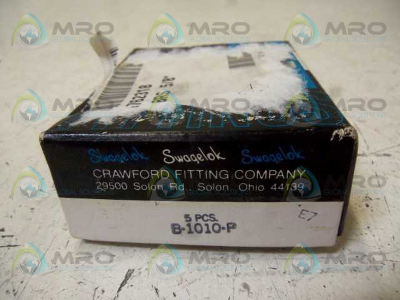 LOT OF 5 SWAGELOK B-1010-P PLUG *NEW IN BOX*