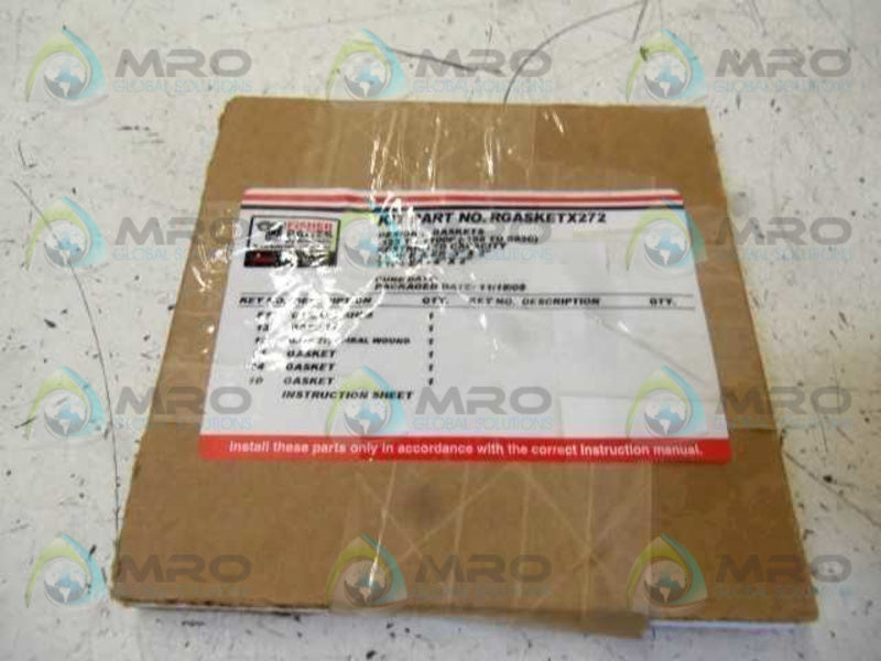 FISHER RGASKETX272 GASKET SET * NEW IN ORIGINAL PACKAGE *
