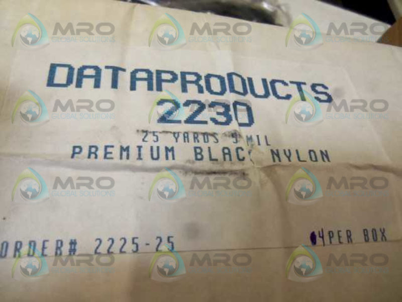 LOT OF 4 DATA PRODUCTS 2230 BLACK NYLON *NEW IN BOX*