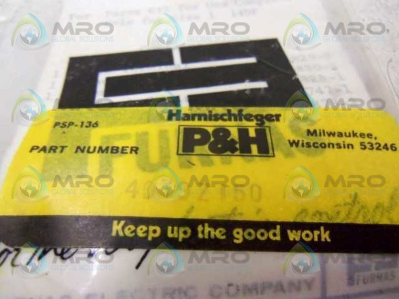 P&H HARNISCHFEGER 4079Z150 CONTACT KIT * NEW IN FACTORY BAG *