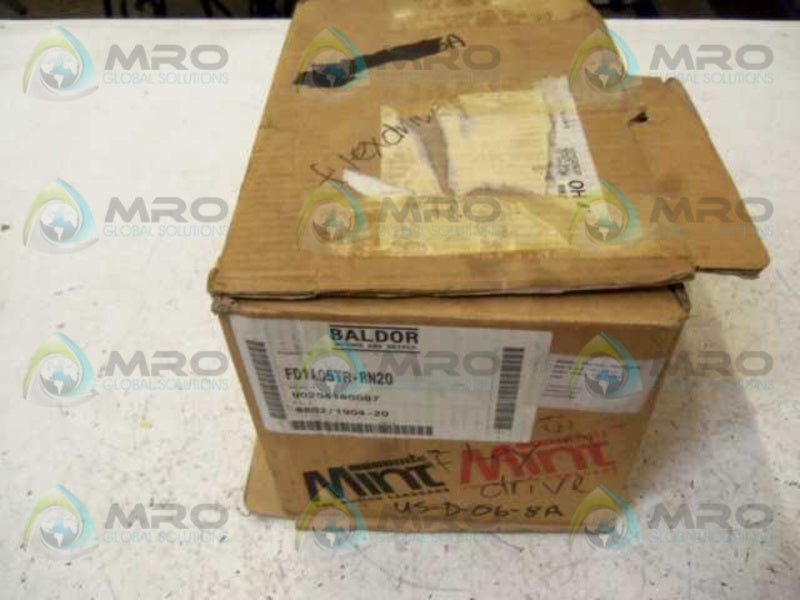 BALDOR FD1A05TR-RN20 SERVO FLEX DRIVE NSNP