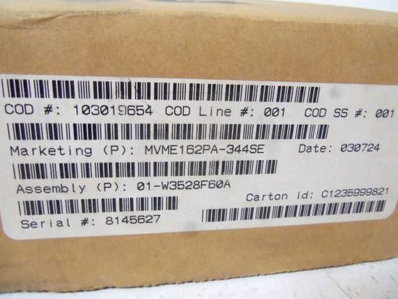 MOTOROLA MVME162PA-344SE PROCESSOR BOARD * NEW IN BOX *