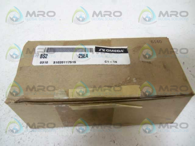 LOT OF 25 OMEGA BS2 *NEW IN BOX*
