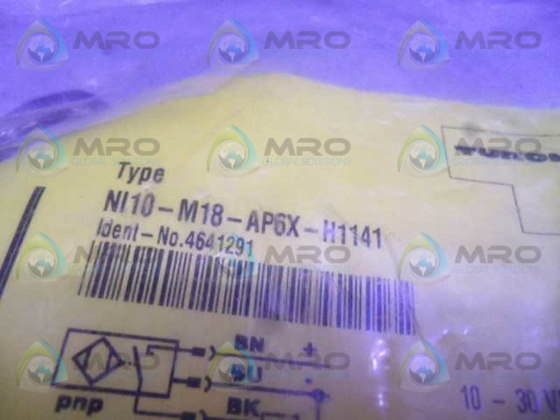 TURCK NI10-M18-AP6X-H1141 PROXIMITY SENSOR * NEW IN FACTORY BAG *