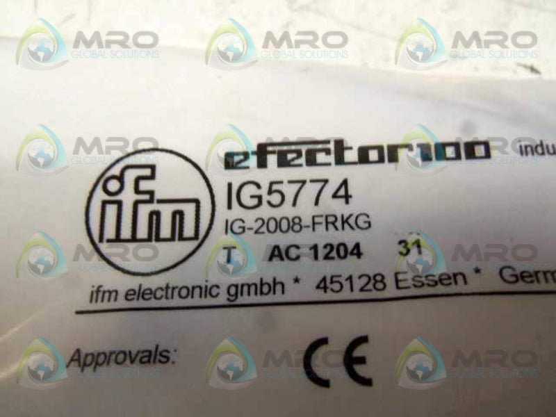 IFM EFECTOR IG5774 INDUCTIVE PROXIMITY SENSOR * NEW IN FACTORY BAG *