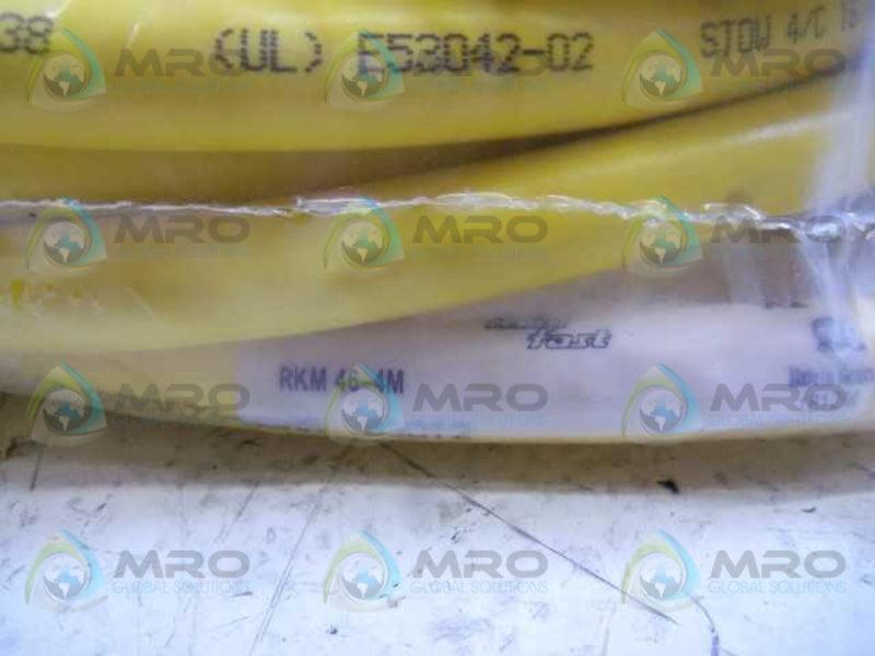 TURCK RKM 46-4M CORDSET * NEW IN FACTORY BAG *