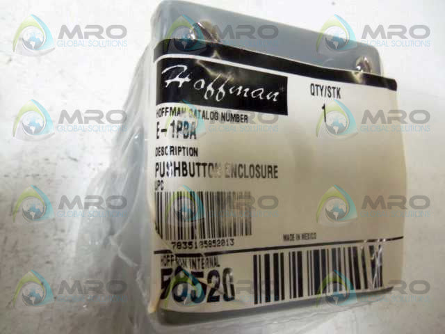 LOT OF 3 HOFFMAN E-1PBA PUSHBUTTON ENCLOSURE *NEW IN BOX*