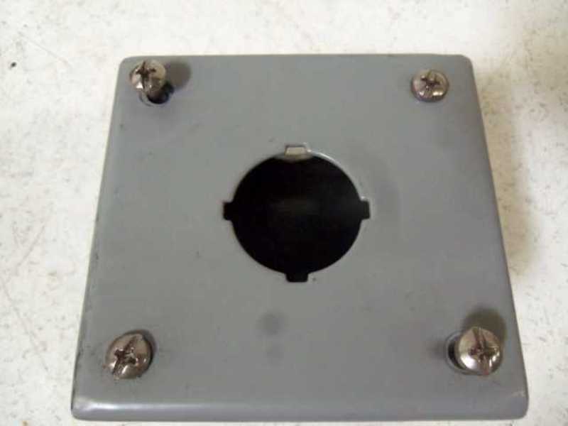 WIEGMANN PB1 PUSHBUTTON ENCLOSURE  UNMP