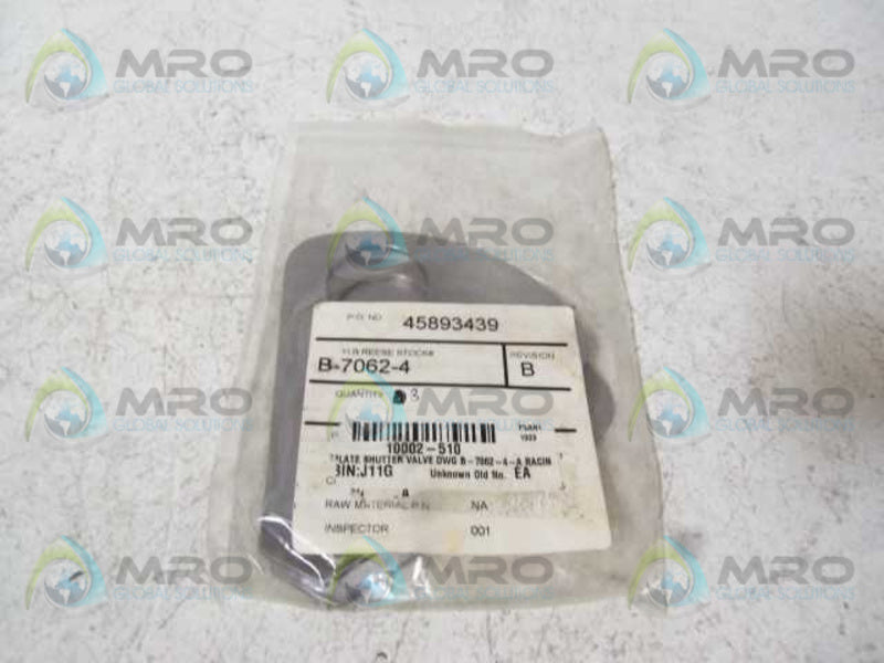 LOT OF 3 H.B. REESE B-7062-4 PLATE NSNP