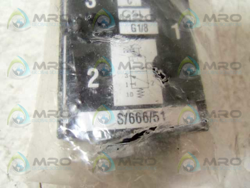 NORGREN S/666/51/G SPRING BUTTON  NSMP