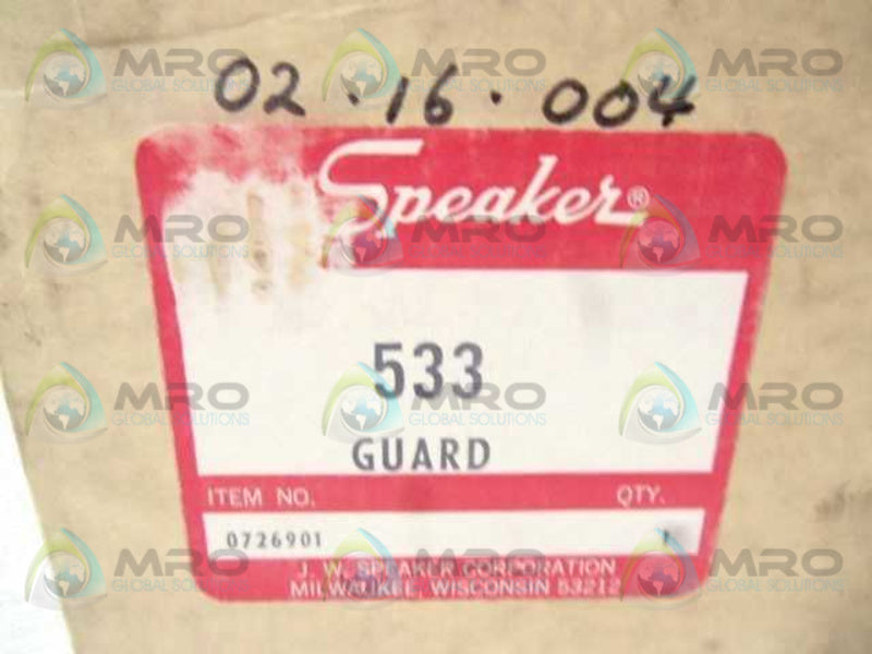 SPEAKER 533 GUARD 0726901  NSMP