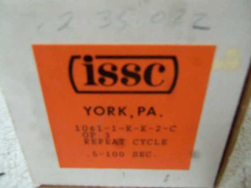 ISSC 1061-1-K-K-2-C TIME ON DELAY .5-100 SEC (REPEAT CYCLE)  NSMP