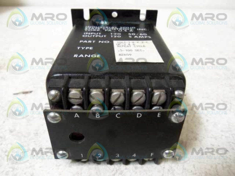 ISSC 1061-1-K-K-2-C TIME ON DELAY .5-100 SEC (REPEAT CYCLE)  NSMP