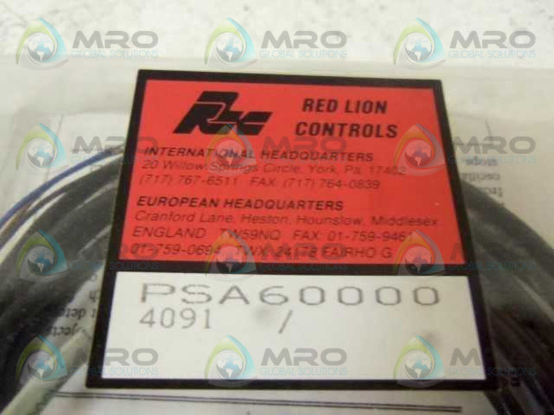 RED LION PSA60000 PROXIMITY SENSOR  NSMP