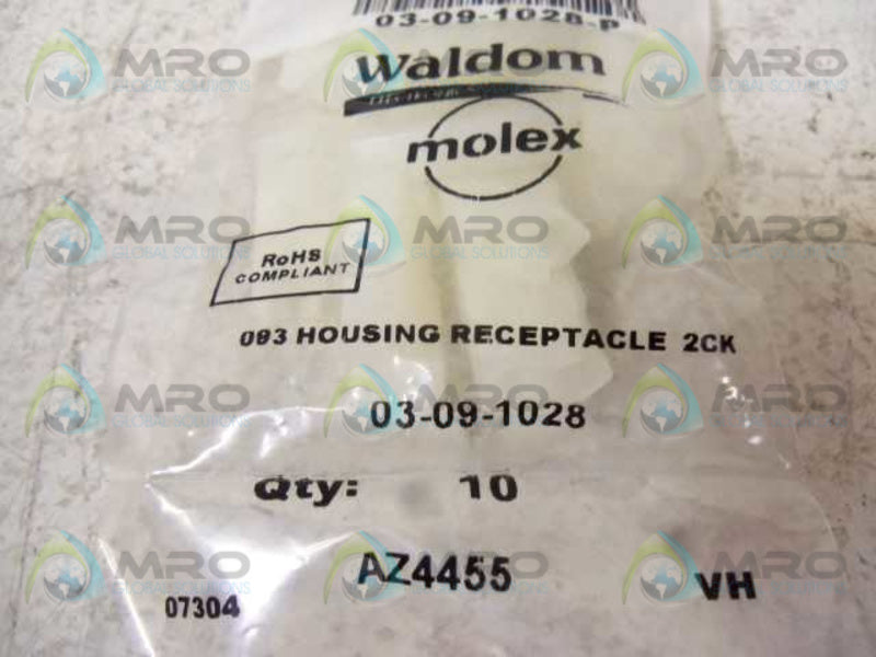 LOT OF 10 WALDOM 03-09-1028 NSMP