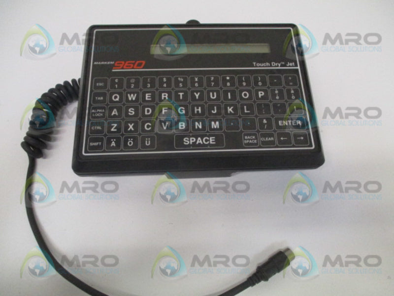 MARKEM 960 TOUCH DRY JET MAR501B-001 KEYBOARD TOUCH PAD  NSNP