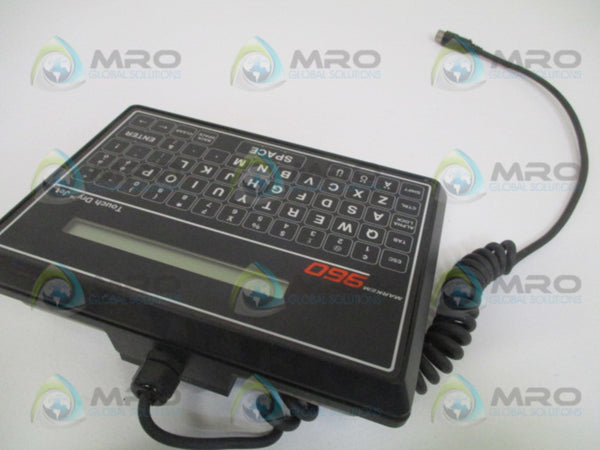 MARKEM 960 TOUCH DRY JET MAR501B-001 KEYBOARD TOUCH PAD  NSNP