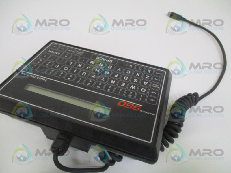 MARKEM 960 TOUCH DRY JET MAR501B-001 KEYBOARD TOUCH PAD  NSNP