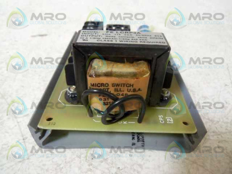 MICRO SWITCH FE-LCRP3A POWER SUPPLY (AS PICTURED)  NSMP