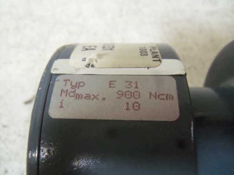 GARVENS TYPE E 31 GEAR REDUCER  UNMP