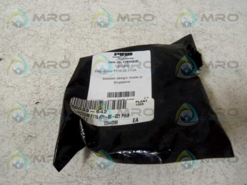 PIAB 3150021P F110.30.11UA * NEW IN ORIGINAL PACKAGE *
