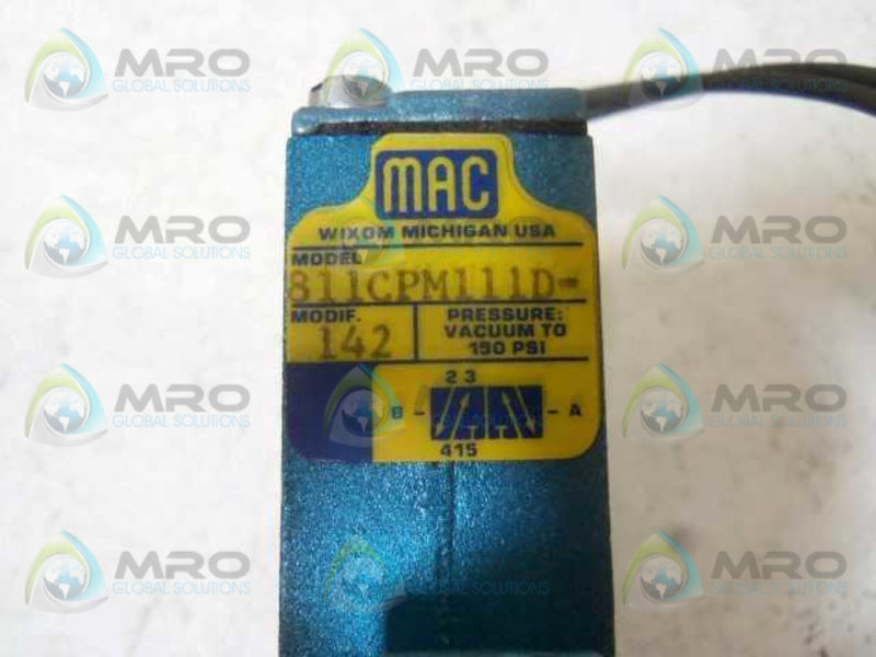 MAC VALVES 811CPM111D-142 PNEUMATIC VALVE  NSNP