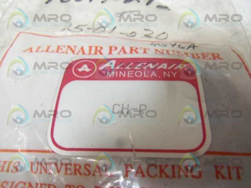 ALLENAIR CH-P SEAL KIT * NEW IN FACTORY BAG *