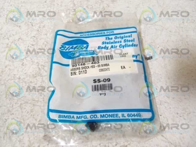 BIMBA SS-09 VALVE * NEW IN FACTORY BAG *