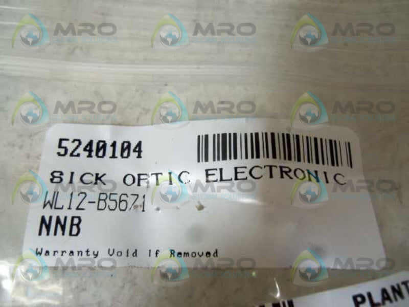 SICK WL12-B5671 PHOTO SENSOR  NSNP