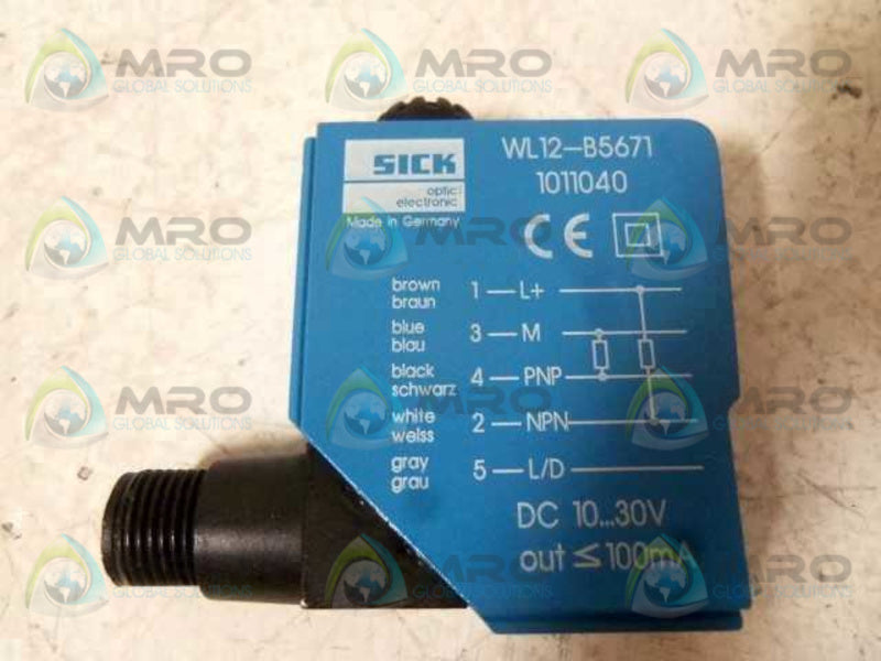 SICK WL12-B5671 PHOTO SENSOR  NSNP