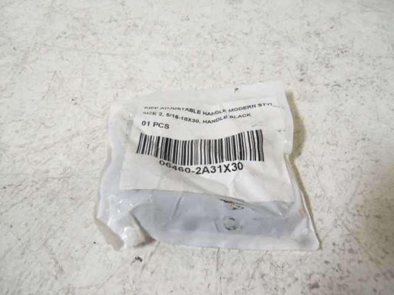 KIPP 06460-2A31X30 BLACK ADJUSTABLE HANDLE  NSMP