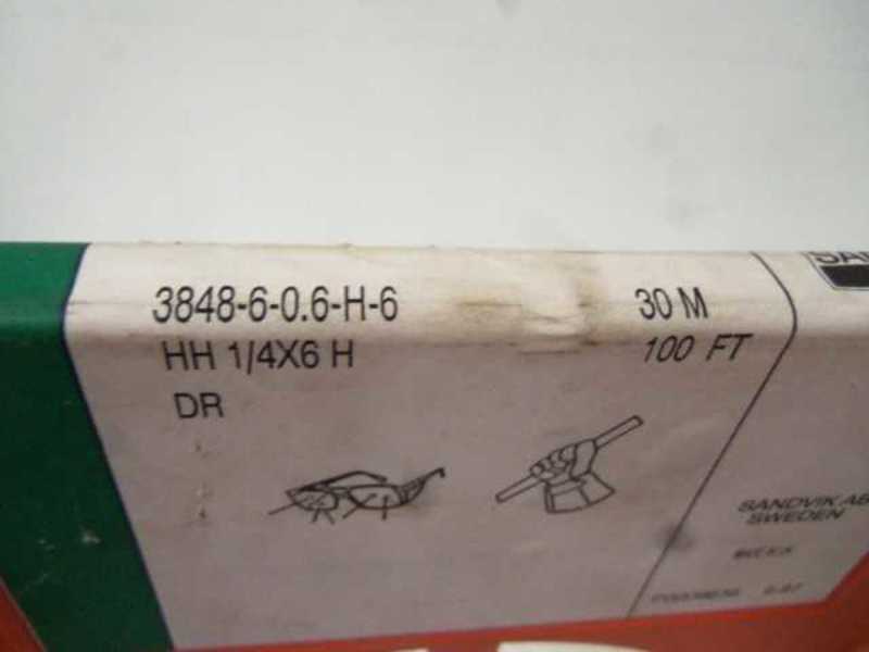 SANDVIK 3848-6-0.6-H-6 HH 1/4X6H 100FT  NSNP