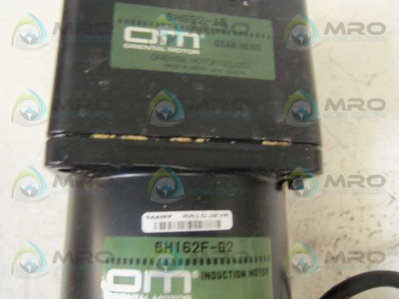 ORIENTAL MOTOR BHI62F-15 INDUCTION MOTOR  NSMP