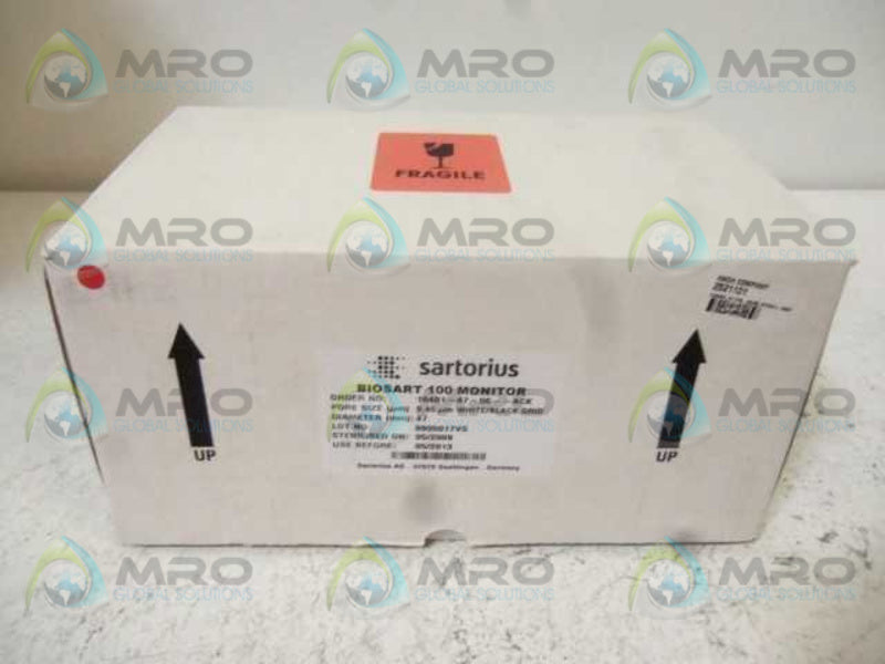 LOT OF 46 SARTORIOUS BIOSART 100 MONITOR 16401-47-06--ACK NSMP
