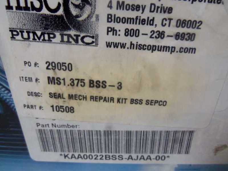 SEPCO KAA0022BSS-AJAA-00 MECHANICAL REPAIR KIT  NSMP