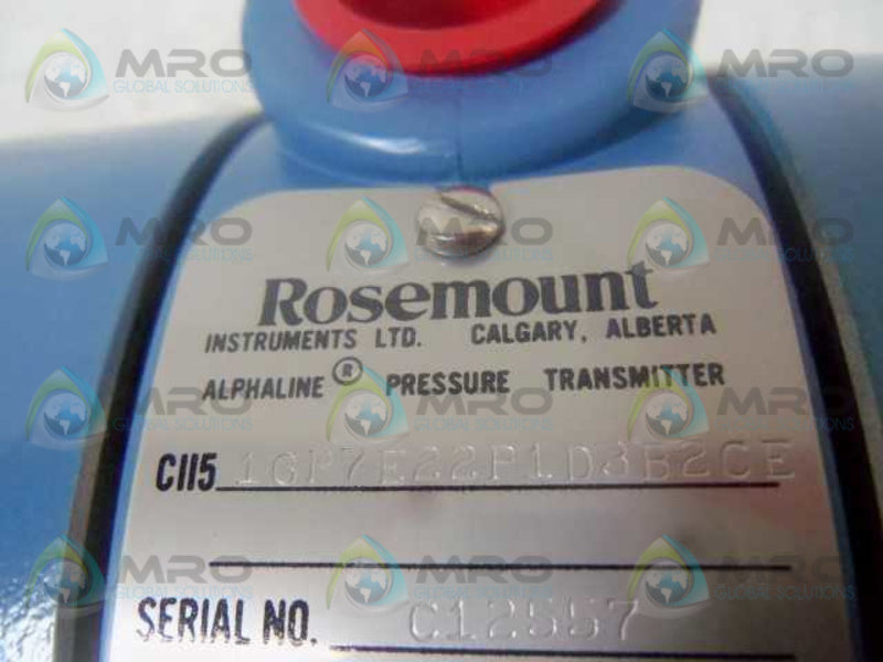 ROSEMOUNT C1151GP7E22P1D3B2CE  NSMP