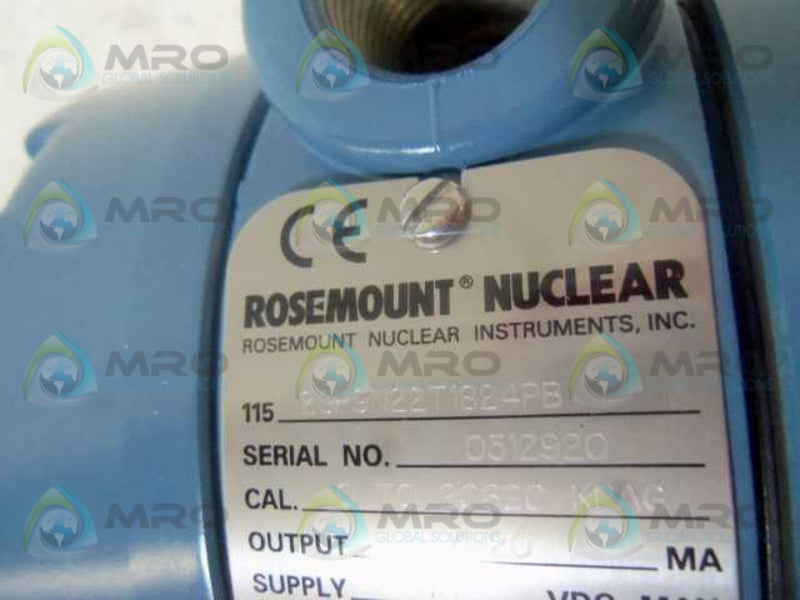 ROSEMOUNT 1152GP9N22T1824PB PRESSURE TRANSMITTER NUCLEAR  NSMP