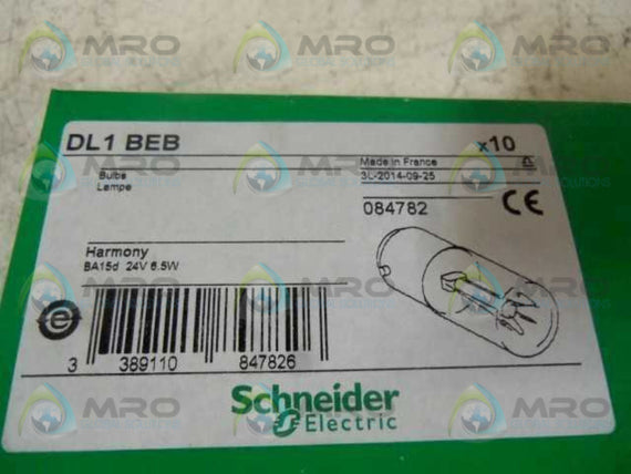LOT OF 10 SCHNEIDER ELECTRIC DLI BEB LAMP 084782 *NEW IN BOX*