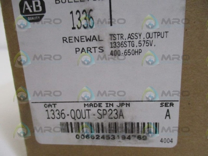 ALLEN BRADLEY 1336-QOUT-SP23A SER. A * FACTORY SEALED *