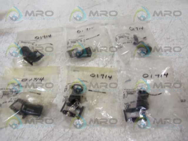 LOT OF 6 TE CONNECTIVITY 206966-7 CABLE CLAMP *NEW IN FACTORY BAG*