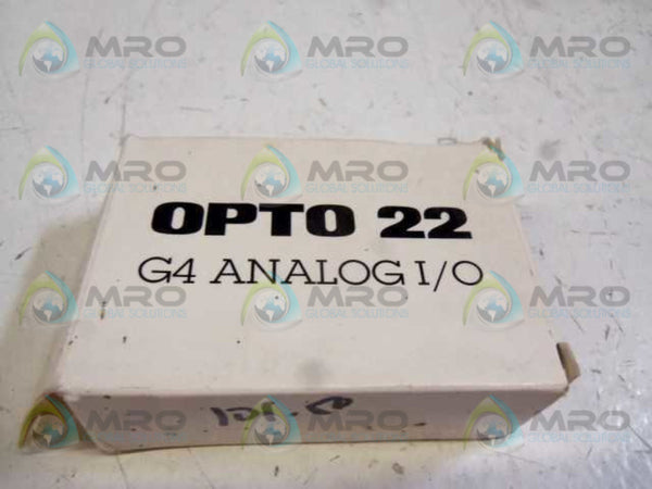 OPTO 22 G4 AD6 I/O MODULE  NSMP